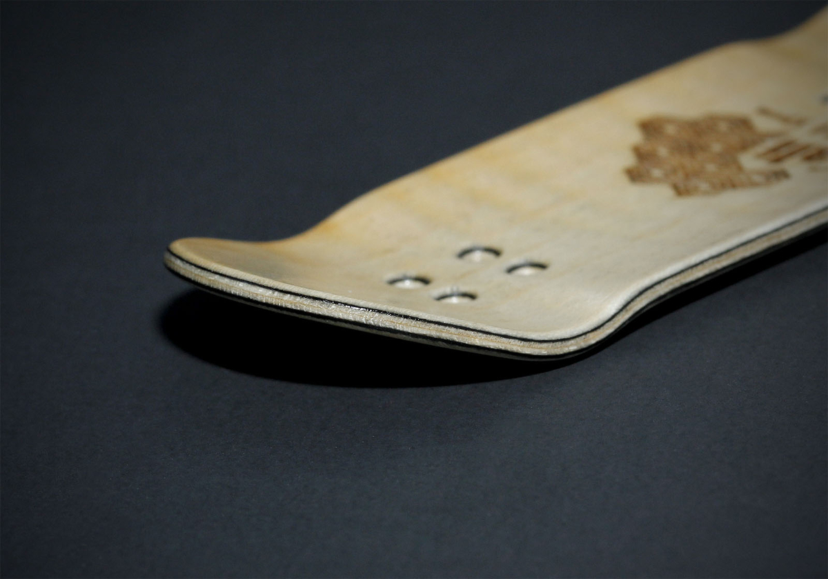 2 Carbon Fiber Plies Inside A Wooden Board Picture