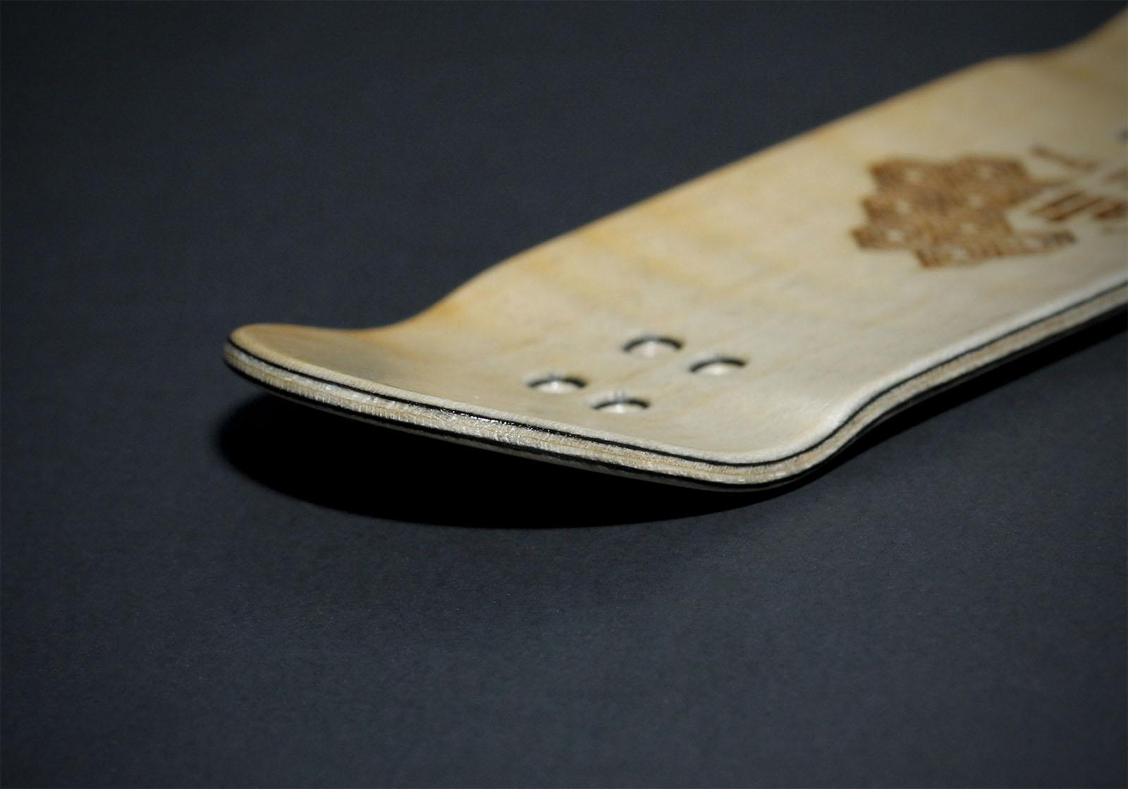 2 Carbon Fiber Plies Inside A Wooden Board Picture