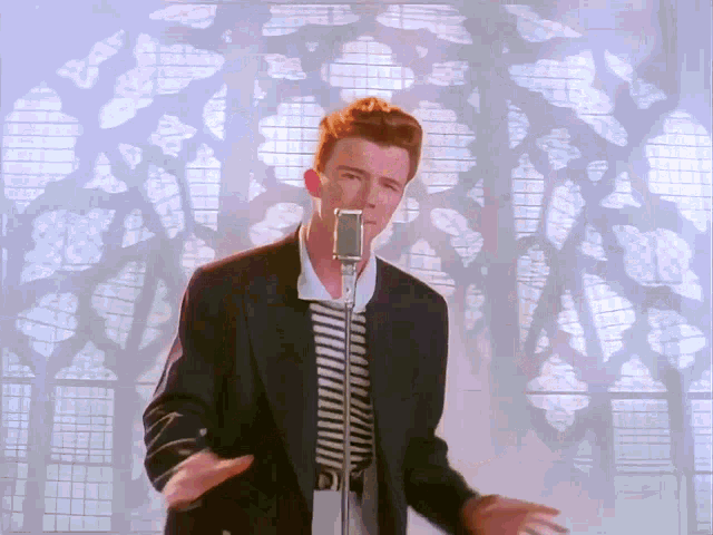 Never Gonna Give You Up GIF